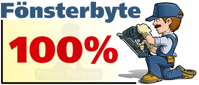 100% fönsterbyte