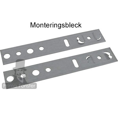 monteringsbleck pvc fönster