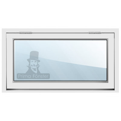 Överkantshängt fönster aluminiumbeklätt
